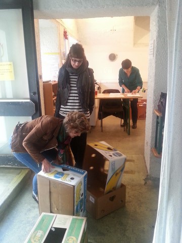 2015 Les bénévoles cartons